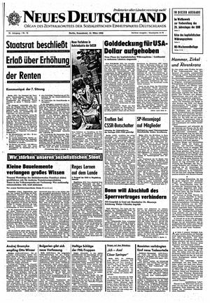 Neues Deutschland Online-Archiv vom 16.03.1968
