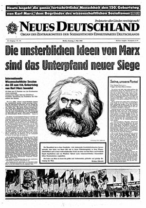 Neues Deutschland Online-Archiv vom 05.05.1968
