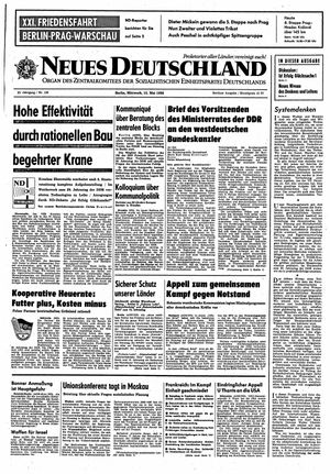 Neues Deutschland Online-Archiv vom 15.05.1968