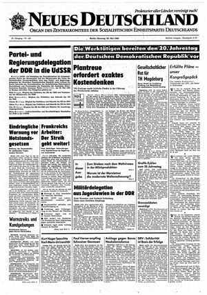 Neues Deutschland Online-Archiv vom 28.05.1968