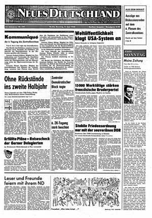 Neues Deutschland Online-Archiv vom 09.06.1968
