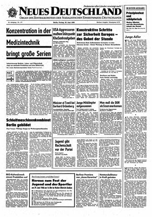 Neues Deutschland Online-Archiv vom 28.06.1968