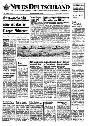 Neues Deutschland Online-Archiv vom 06.07.1968