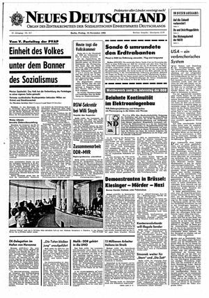 Neues Deutschland Online-Archiv vom 15.11.1968