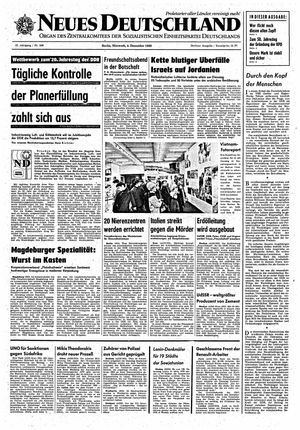 Neues Deutschland Online-Archiv vom 04.12.1968