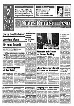 Neues Deutschland Online-Archiv vom 09.12.1968