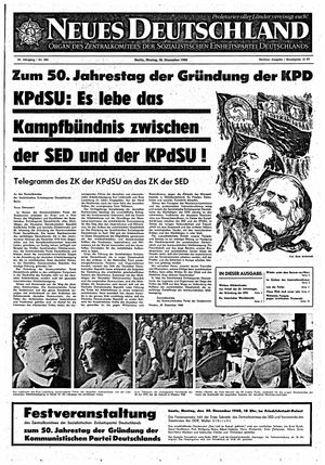 Neues Deutschland Online-Archiv vom 30.12.1968