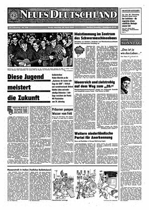 Neues Deutschland Online-Archiv vom 20.04.1969