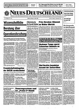 Neues Deutschland Online-Archiv vom 16.05.1969