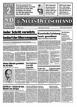 Neues Deutschland Online-Archiv vom 19.05.1969