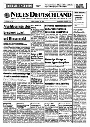 Neues Deutschland Online-Archiv vom 23.05.1969