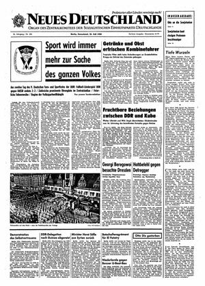 Neues Deutschland Online-Archiv vom 26.07.1969