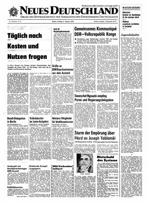 Neues Deutschland Online-Archiv on Jan 9, 1970