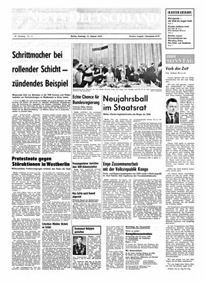 Neues Deutschland Online-Archiv vom 11.01.1970