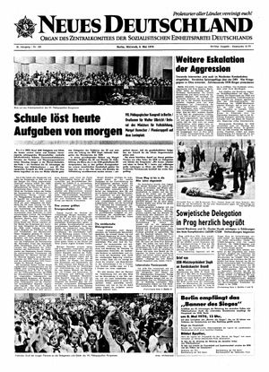 Neues Deutschland Online-Archiv vom 06.05.1970