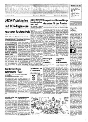 Neues Deutschland Online-Archiv vom 28.06.1970