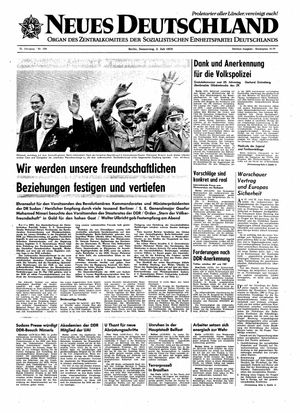 Neues Deutschland Online-Archiv vom 02.07.1970
