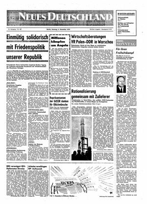Neues Deutschland Online-Archiv vom 06.12.1970