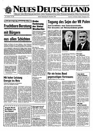 Neues Deutschland Online-Archiv vom 24.12.1970