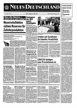 Neues Deutschland Online-Archiv vom 06.03.1971