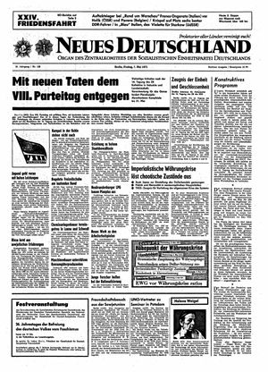 Neues Deutschland Online-Archiv vom 07.05.1971