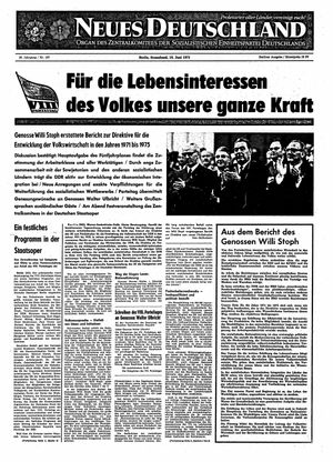 Neues Deutschland Online-Archiv vom 19.06.1971