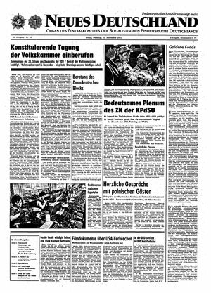 Neues Deutschland Online-Archiv on Nov 23, 1971