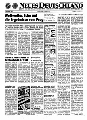 Neues Deutschland Online-Archiv vom 28.01.1972