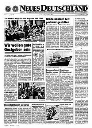 Neues Deutschland Online-Archiv vom 23.06.1972