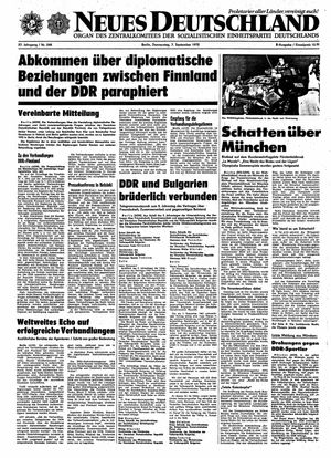 Neues Deutschland Online-Archiv on Sep 7, 1972