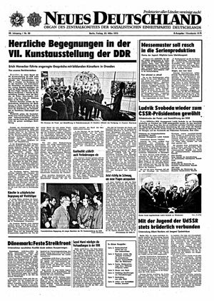 Neues Deutschland Online-Archiv on Mar 23, 1973