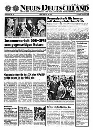 Neues Deutschland Online-Archiv vom 18.05.1973