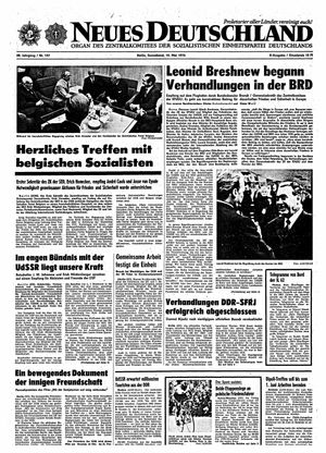 Neues Deutschland Online-Archiv vom 19.05.1973