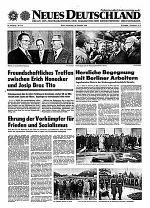Neues Deutschland Online-Archiv vom 14.11.1974