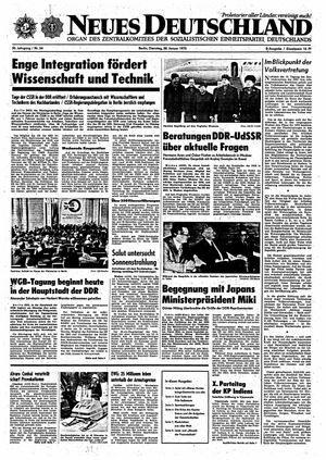Neues Deutschland Online-Archiv vom 28.01.1975