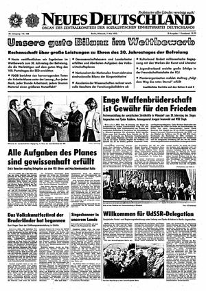 Neues Deutschland Online-Archiv vom 07.05.1975