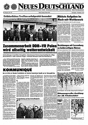 Neues Deutschland Online-Archiv vom 23.05.1975