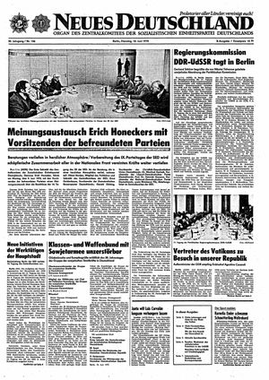 Neues Deutschland Online-Archiv vom 10.06.1975