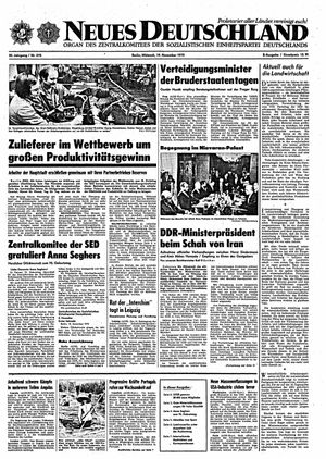Neues Deutschland Online-Archiv vom 19.11.1975