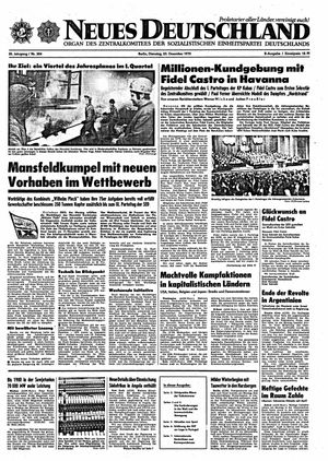 Neues Deutschland Online-Archiv vom 23.12.1975