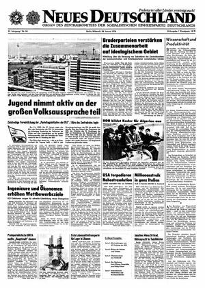 Neues Deutschland Online-Archiv vom 28.01.1976