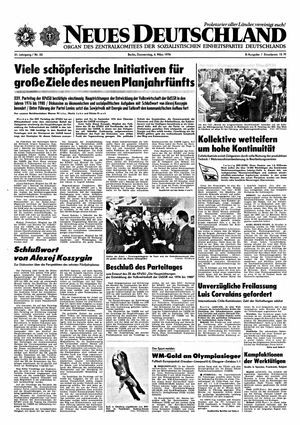 Neues Deutschland Online-Archiv vom 04.03.1976