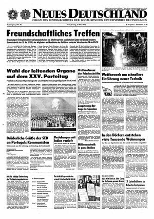 Neues Deutschland Online-Archiv vom 05.03.1976