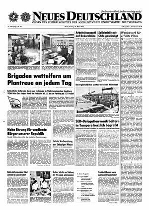 Neues Deutschland Online-Archiv vom 12.03.1976