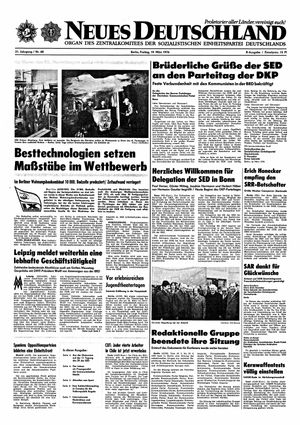 Neues Deutschland Online-Archiv vom 19.03.1976