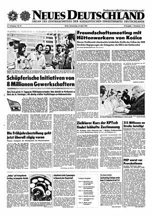 Neues Deutschland Online-Archiv vom 15.04.1976