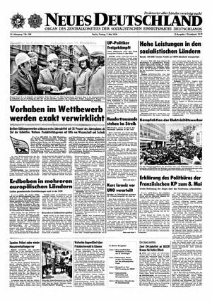 Neues Deutschland Online-Archiv vom 07.05.1976