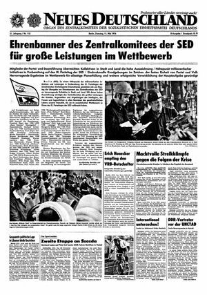 Neues Deutschland Online-Archiv vom 11.05.1976