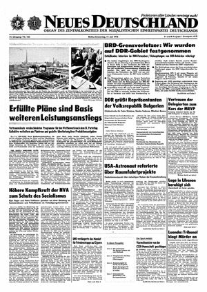 Neues Deutschland Online-Archiv vom 17.06.1976