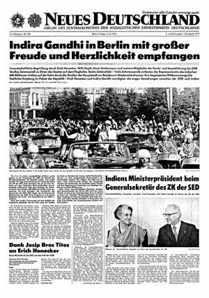 Neues Deutschland Online-Archiv vom 02.07.1976